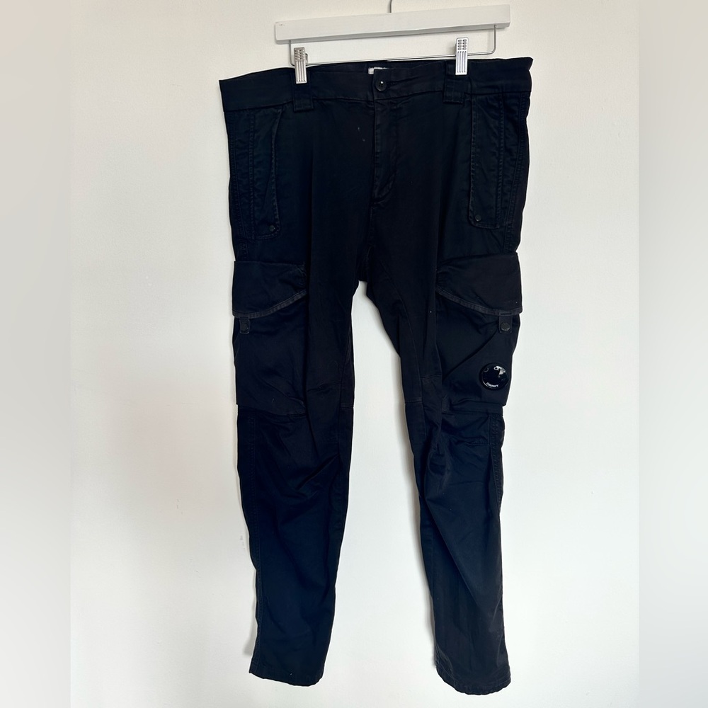 C.P. Company Black Cargo Pants